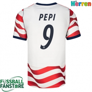 Vereinigte Staaten Ricardo Pepi #9 Replik Heimtrikot WM 2026 Kurzarm